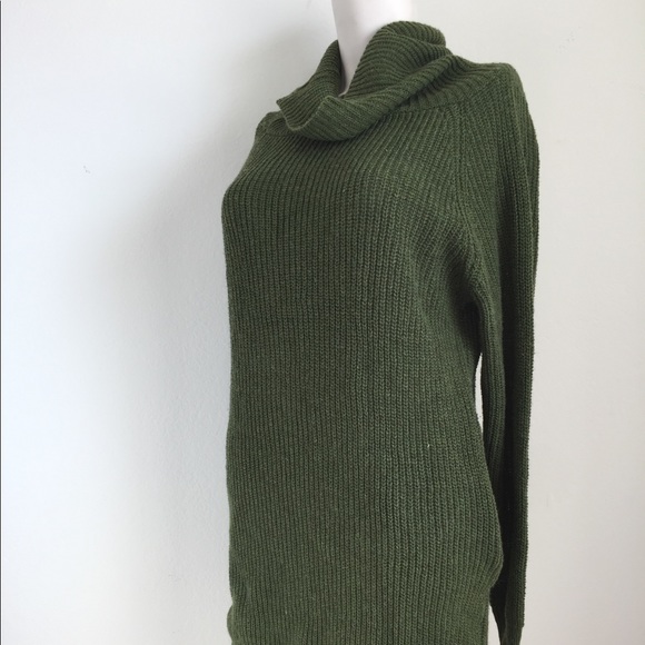 LAST ONE! Solana Beach Green Sweater Dress - Picture 4 of 5